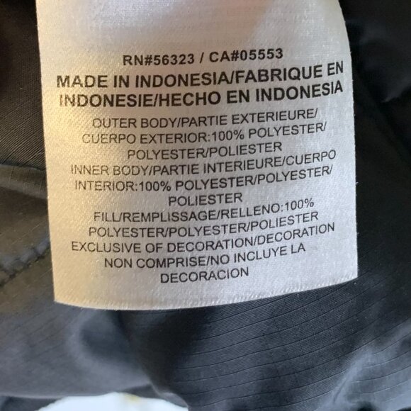 Nike Men's Oregon Ducks Puffer Vest Sz L Reversible Black Yellow U of O Full Zip - Picture 9 of 9